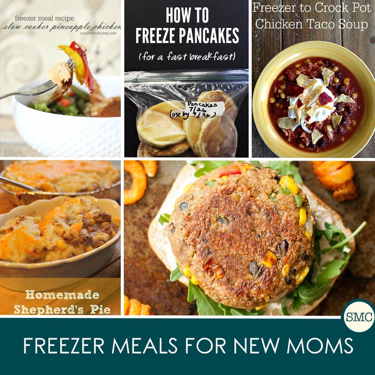 These freezer meals for new moms make the perfect gift, because what mom has time to cook when there's a newborn in the house?
