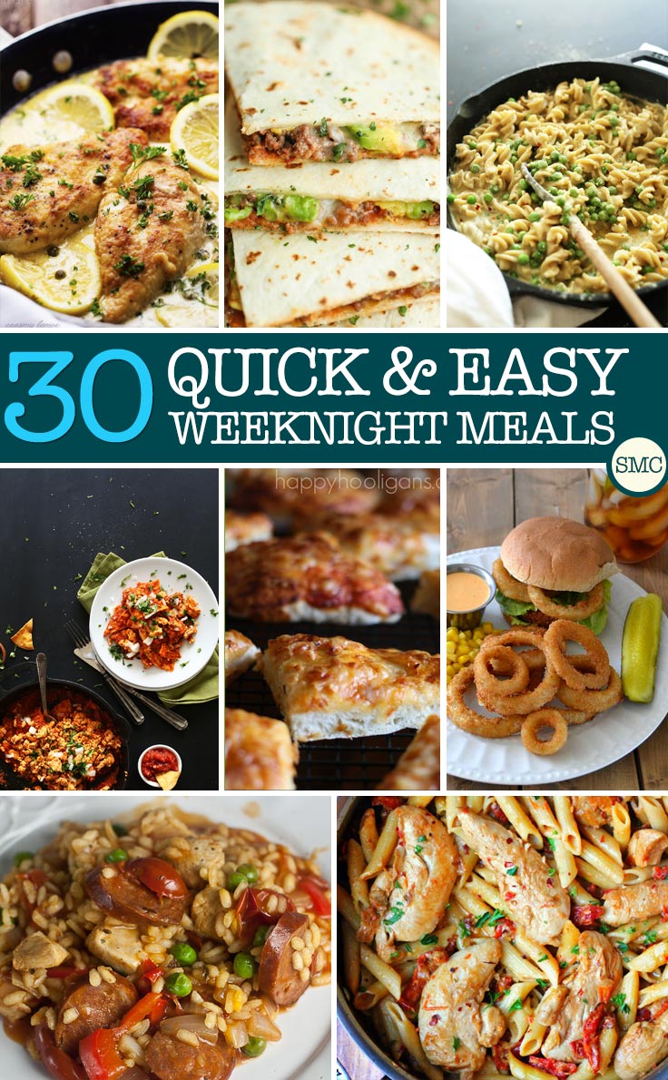 We're trying to cut back on takeouts and these 30 minute dinners should help us do that - why order out when it takes less time to cook a homemade meal??